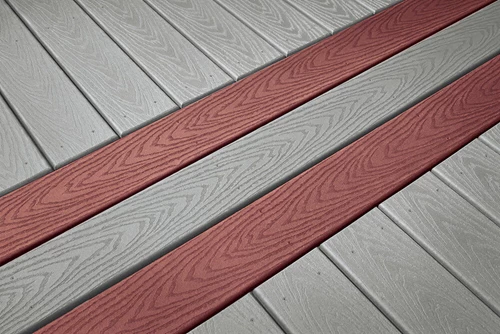 Contrasting Deck Boards Sharp Contrast