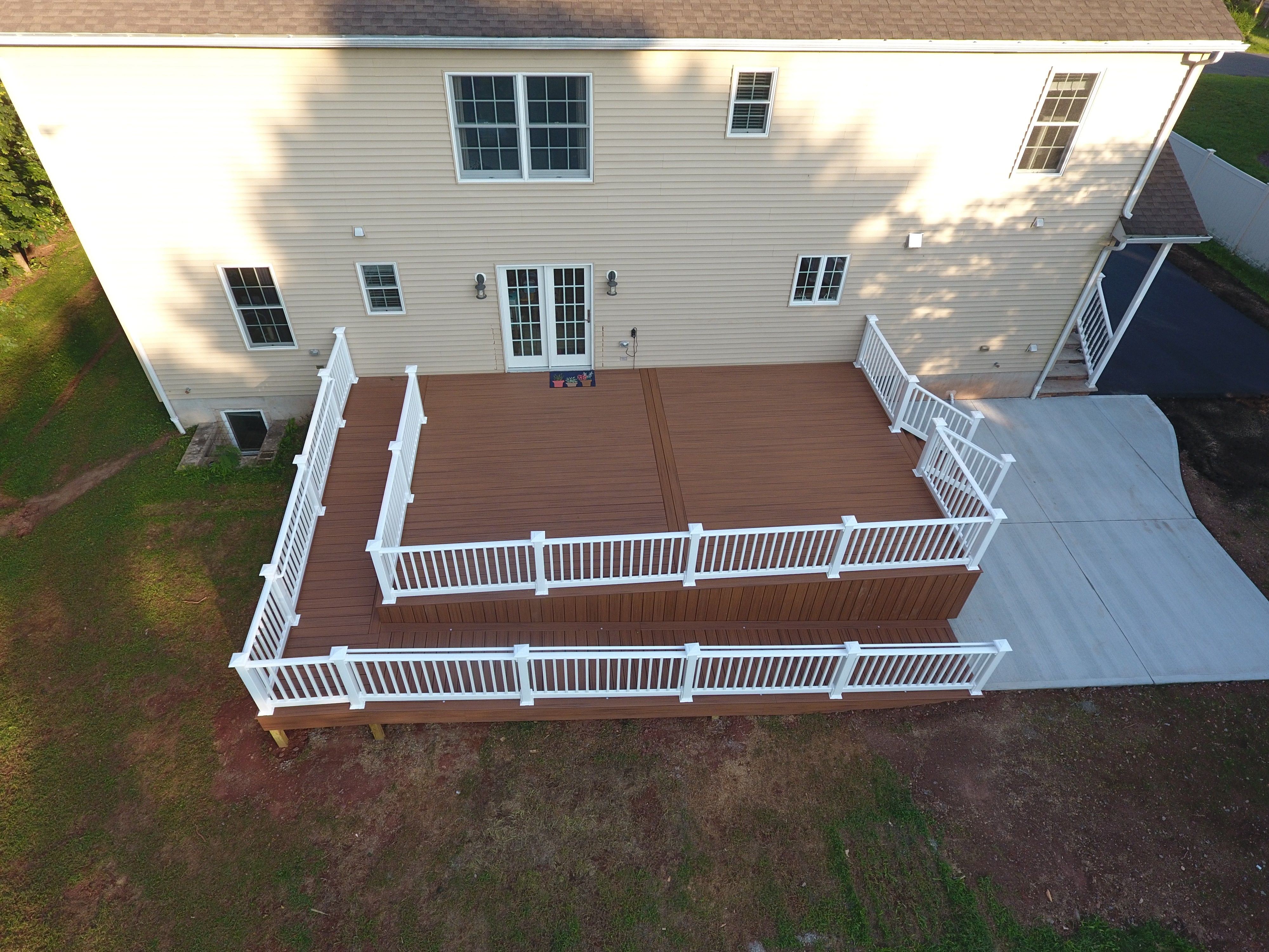 Wrap around ramp - Picture 7532 | Decks.com by Trex