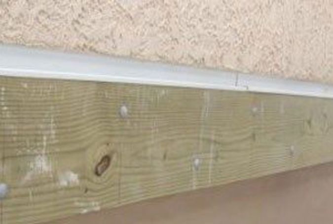 Stucco ledger