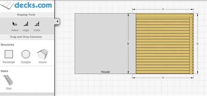 How to change the direction of the joists