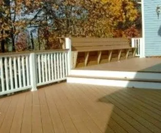 3 Level Deck with built in benches