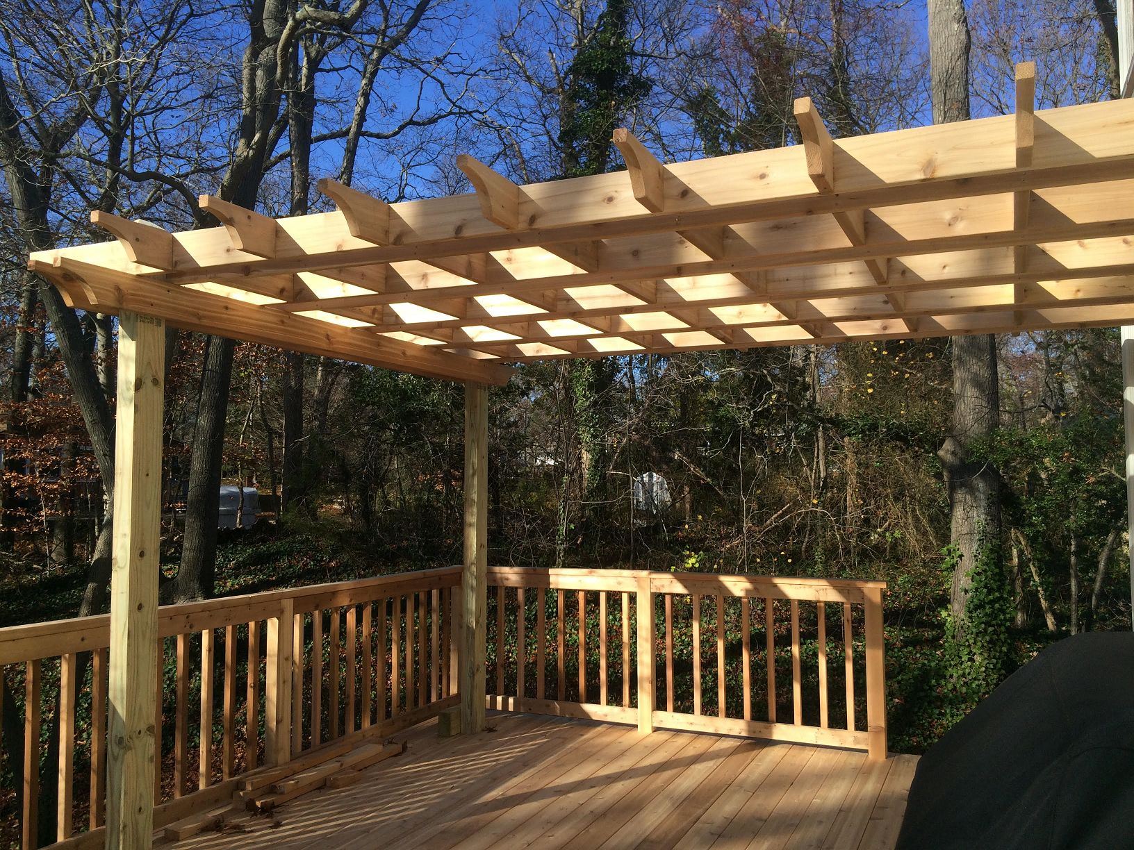 Cedar Pergola - Picture 6824 | Decks.com