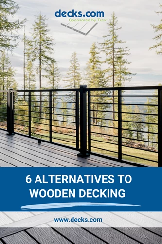 6 Alternatives to wooden decking