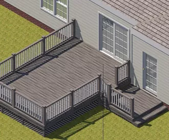 Deck in Great Neck