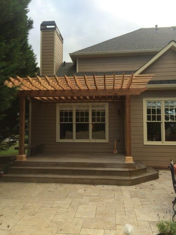 Gallery | Cedar Pergola Deck - Picture 4019 | Decks.com